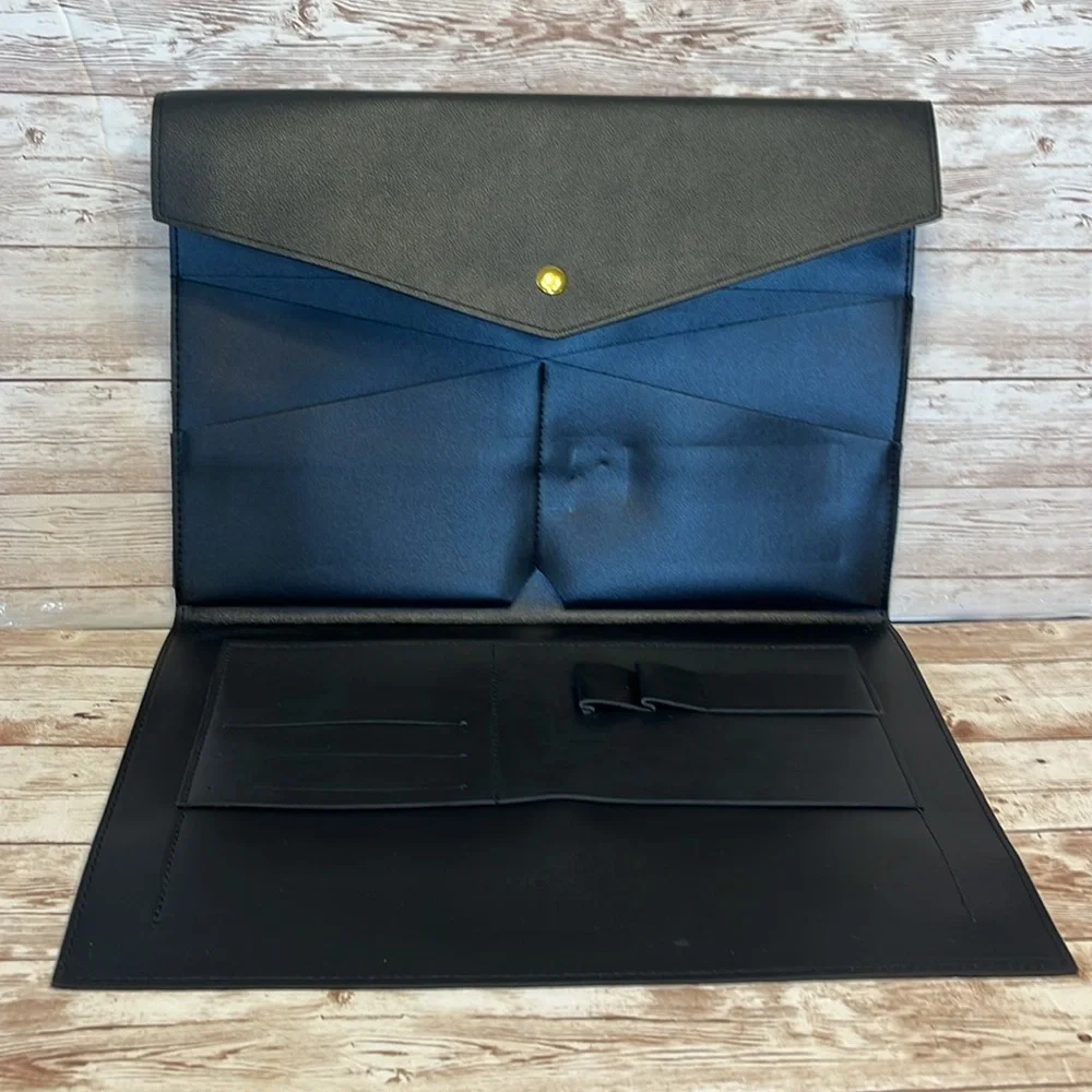 The Glass Ladder Document Folder briefcase Black